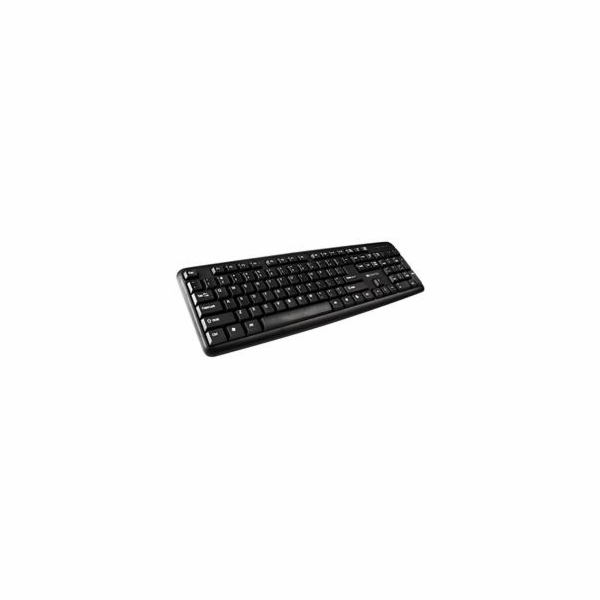CANYON klasická USB klávesnice CZ/SK, omývatelná, černá