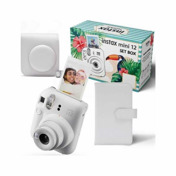 Fujifilm MINI 12 Big bundle bílý