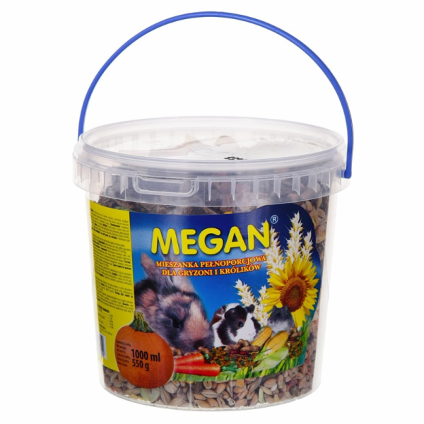 Krmivo pro hlodavce Megan, 550 gr