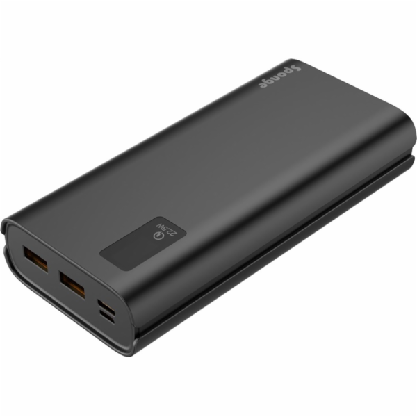 Přenosná nabíječka Sponge Energy 20000 mAh, 22,5 W, šedá