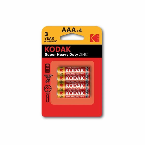 Baterie Heavy Duty AAA (R3) - blister 4szt