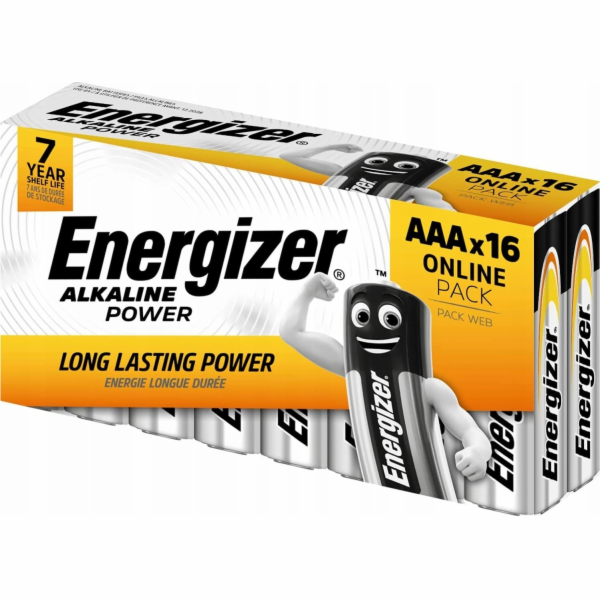 Energizer Alkaline Power - Mikrotužka Family Pack AAA/16 ks