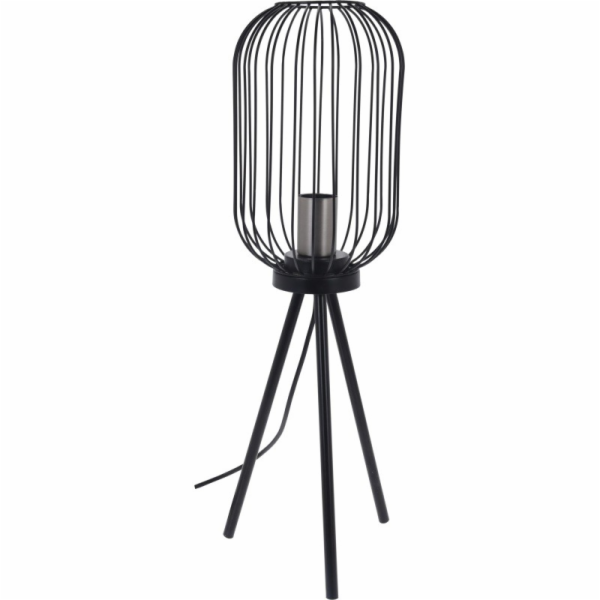 Lampa kovová stříbrná 60 x 17,5 cm KO-HZ1600540