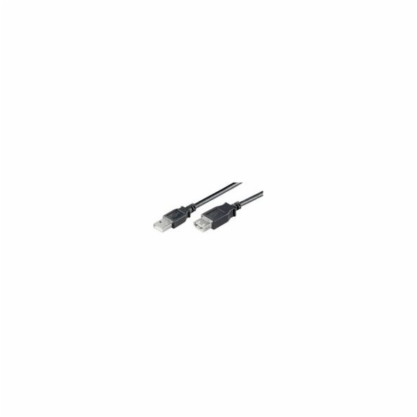 Goobay USB-A - USB-A kabel USB 3 m černý (93600)
