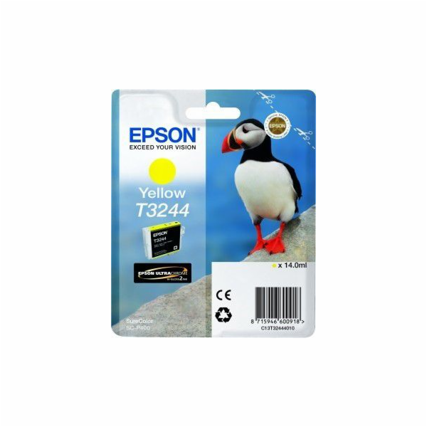 Epson Ink T3244 SC-P400 Yellow Ink (C13T32444010)