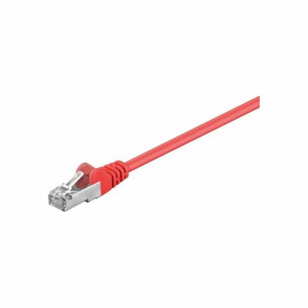 Goobay Goobay 95539 CAT 5e patch kabel, F/UTP, červený, 1,5m