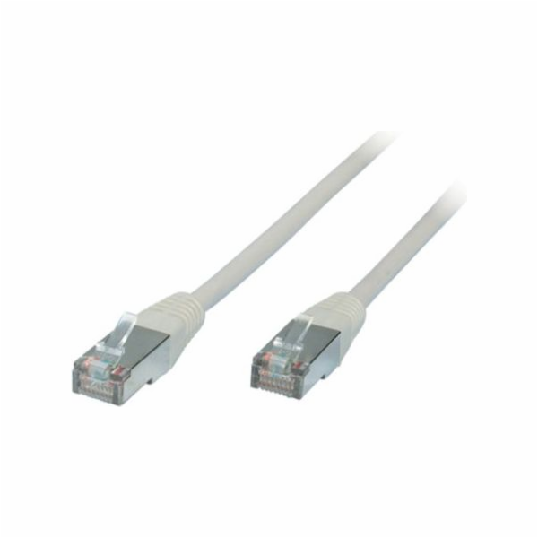 Patchcord F/UTP, Cat5e, 5m, šedý