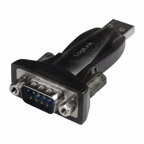 LogiLink USB – RS-232 USB adaptér černý (AU0002F)