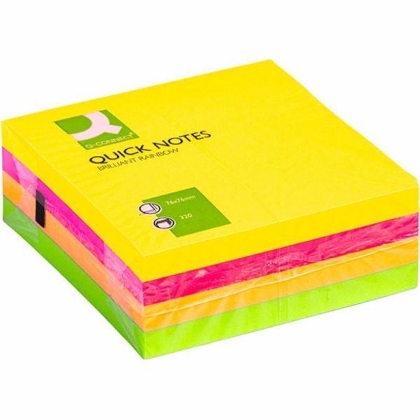 Q-Connect Samolepící kostka Q-CONNECT Brilliant, 76x76mm,...