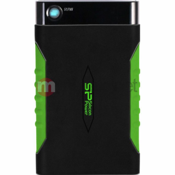 Externí pevný disk Silicon Power Armor A15 1TB černo-zele...