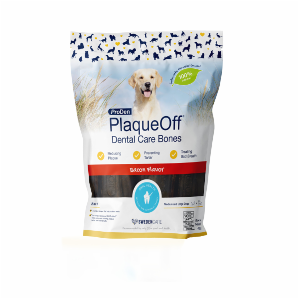 ProDen PlaqueOff® Dental Bones slaninové 482g
