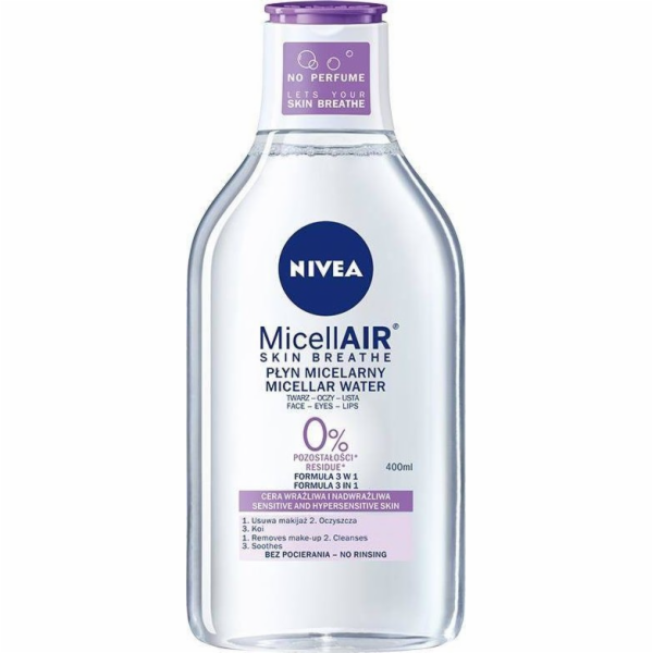 Nivea citlivá na micelární tekutina 400 ml