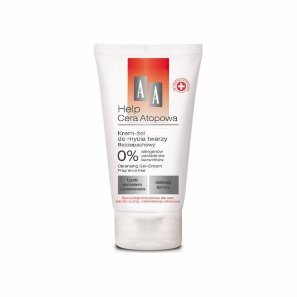 AA HELP Atopic Skin Cream-gel na mytí obličeje 125ml
