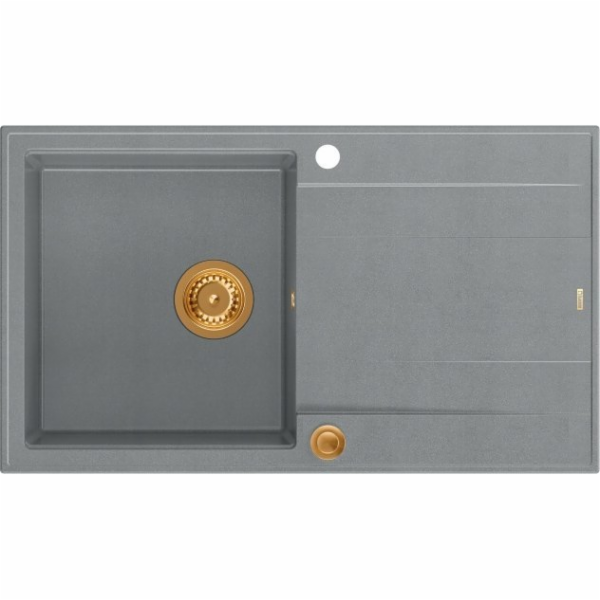 GraniteQ EVAN 111 dřez GraniteQ dřez s Push 2 Open sifon,...
