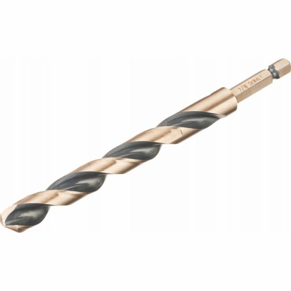 Vrták Dewalt 11,0 mm černo-zlatý šestihran