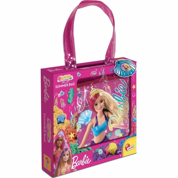 Lisciani LISCIANI BARBIE GLITTER SAND - LETNÍ TAŠKA