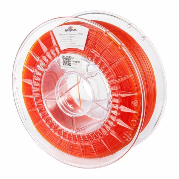 Spectrum Spectrum 3D vlákno, Premium PCTG, 1,75 mm, 1000 ...