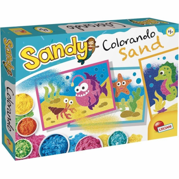 Lisciani LISCIANI SANDY COLORANDO! BARVENÍ PÍSKEM