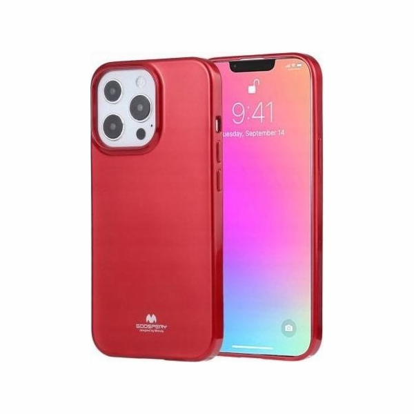 Mercury JELLY CASE IPHONE 15 PRO MAX (6.7), ČERVENÁ / ČER...