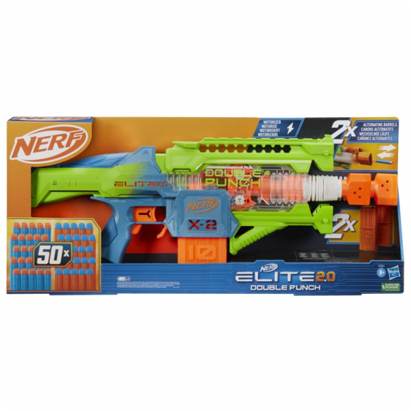 Hasbro Nerf Elite 2.0 Double Punch, blaster na šipky