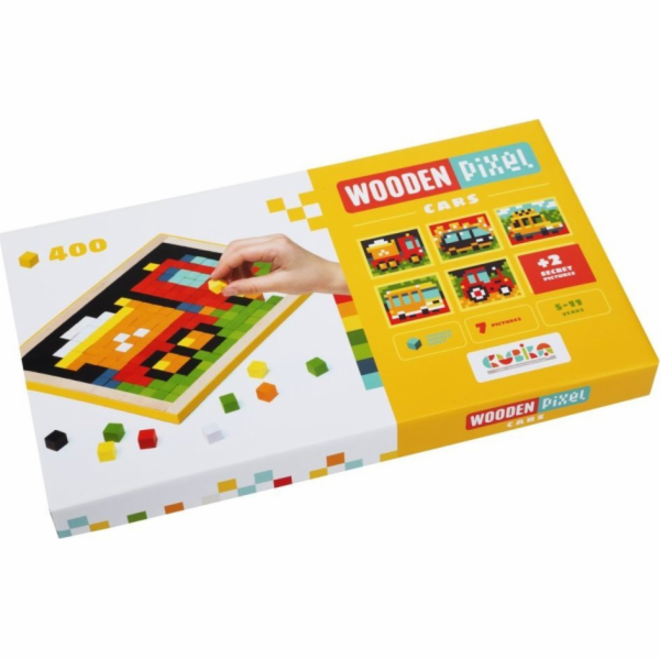 Maksik Wooden Pixel Cars mozaika 14903 Cubika
