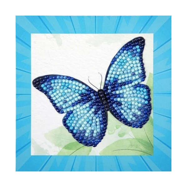 DIAMANTOVÝ DOTZ DIAMANTOVÝ DOTZ BLUE BUTTERFLY RYCHLÝ DOTZ