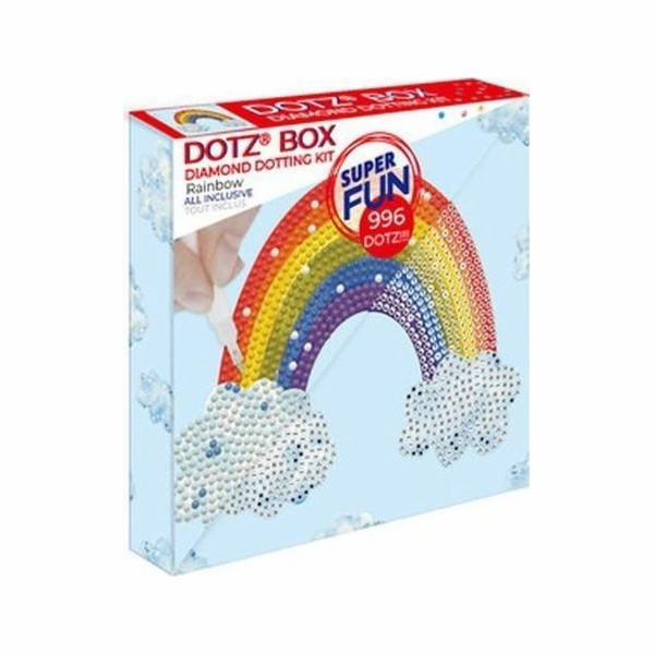 DIAMOND DOTZ DIAMANTOVÝ DOTZ RAINBOW SMILE DOTZ BOX