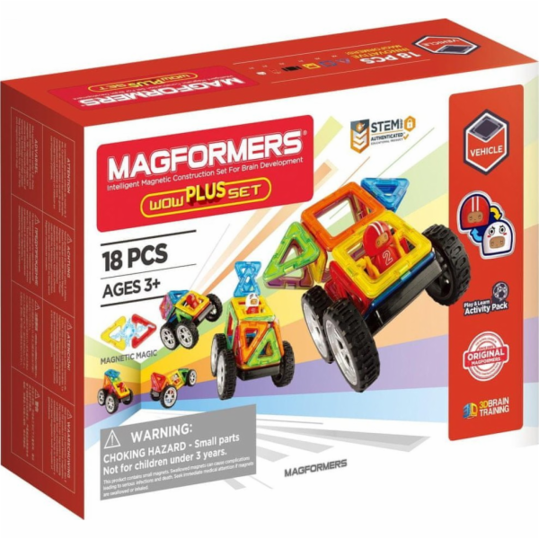 Magformers  WOW PLUS SET 18 EL.