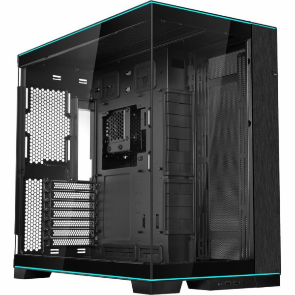 Tvrzené sklo Lian Li O11D EVO RGB - černé
