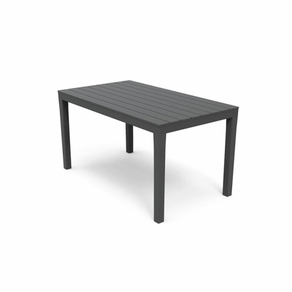 Venkovní stůl PROGARDEN SUMATRA 01790, šedý, 138×80×72 cm