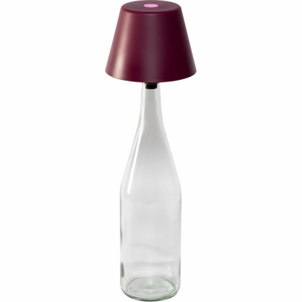 Sompex TOP 2.0 bordeaux RGBW-battery Bottle Light