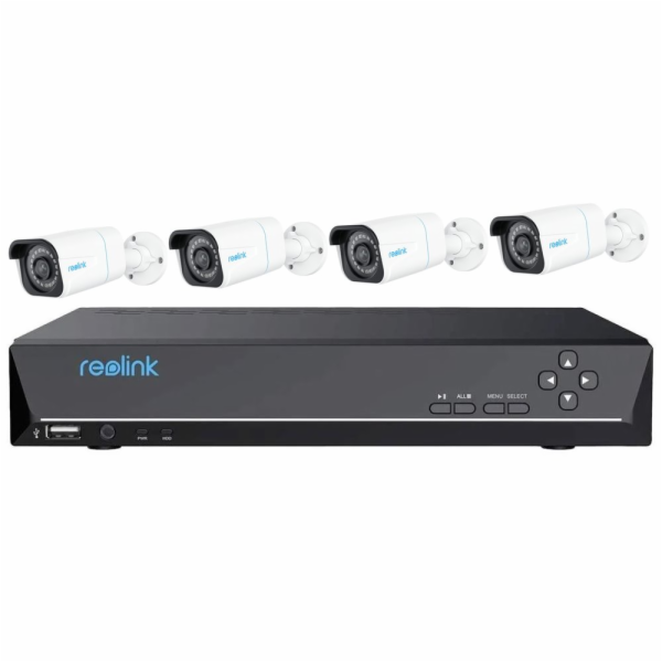 REOLINK bezpečnostní kamerový set NVS8-8MB4, RLK8-800B4, ...