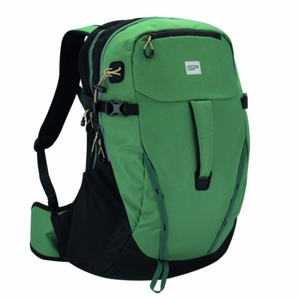 Turistický batoh Spokey 943490, černá/tmavě zelená, 35 l