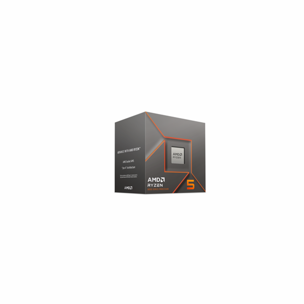 CPU AMD RYZEN 5 8400F, 6-core, až 4,7GHz, 22MB cache, 65W...