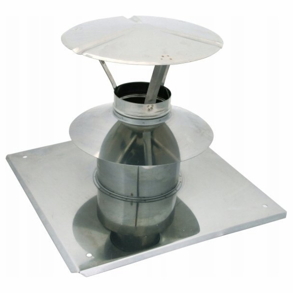 Odvzdušňovací otvor se střešním panelem Spiroflex 80/125 ...