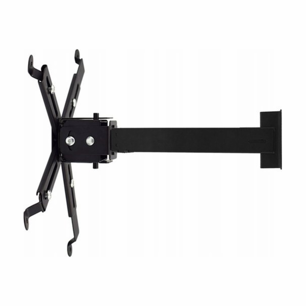 Držák projektoru / Věšák - Stropní / 12-65cm / Ocel - Černá