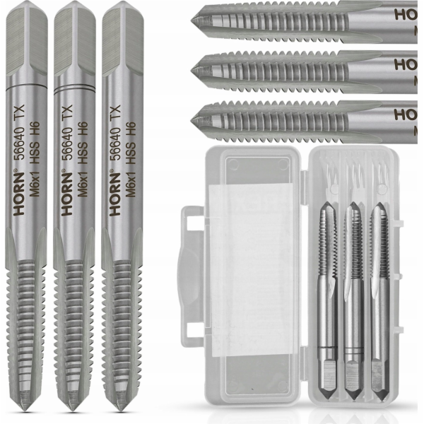 ARTPOL ARTPOL SADA RUČNÍCH ZÁVODNÍKŮ M 6x1,00mm 3 ks.