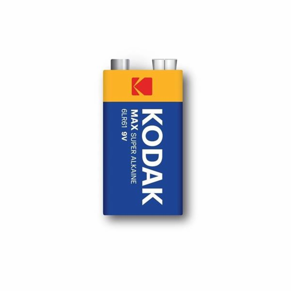 Baterie Kodak 9 V MAX alkalická blistr