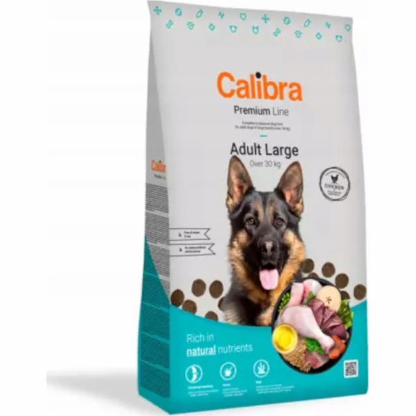 Calibra Dog Premium Line Adult Large 12kg granule pro psy