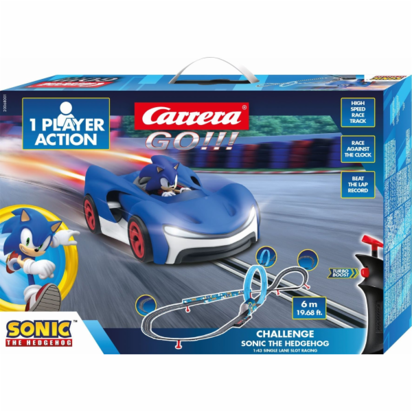 Carrera GO!!! Carrera Challenge - Sonic, závodní dráha
