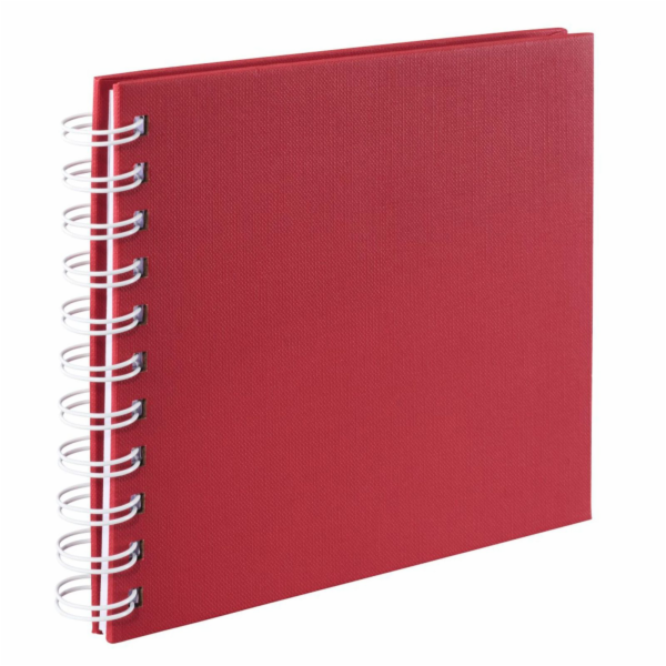 Hama  Fine Art  Spiral bordeaux 18,5x15 30 white Pages 7154