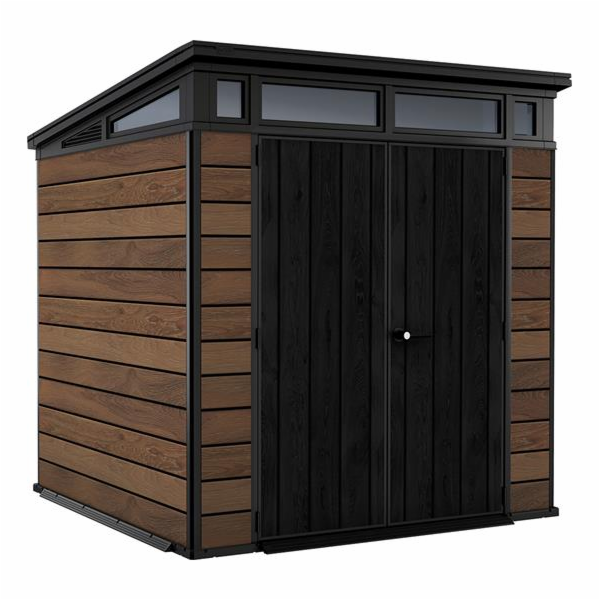 Zahradní domek Keter Signature 7x7 Walnut, s podlahou