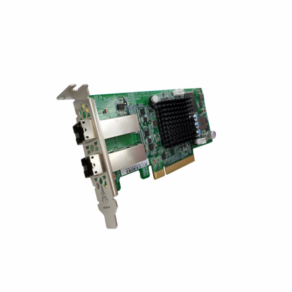QNAP 2-port miniSAS HD host bus adapter, Broadcom Tomcat ...