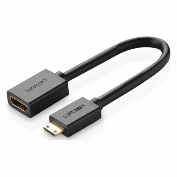 Ugreen HDMI Mini - HDMI AV adaptér černý (UGR307BLK)