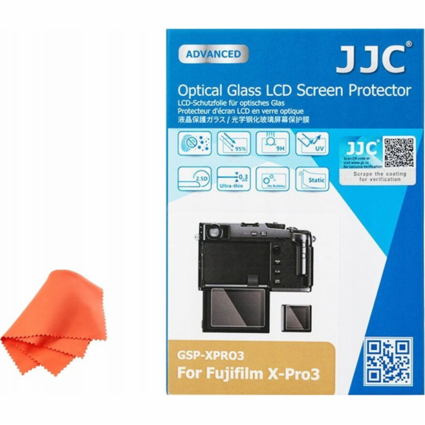 JJC ochrana LCD displeje pro sklo Fuji Fujifilm X-pro 3 G...