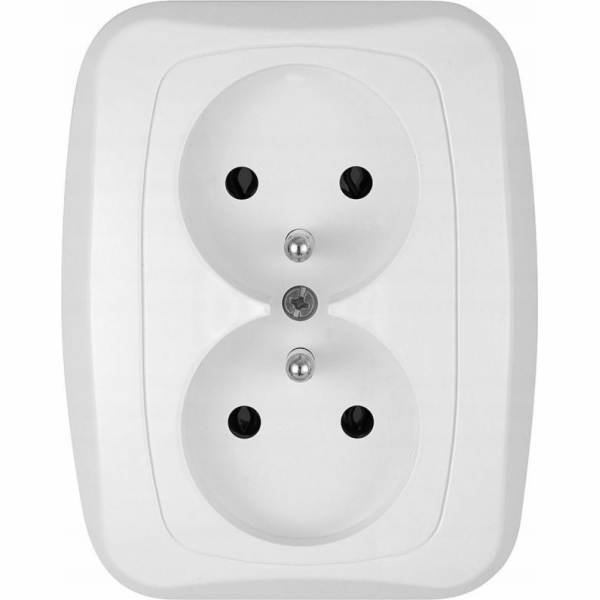 Montis Dvojitá zásuvka s uzemněním PT-6A MONTIS SIMPLEX M...