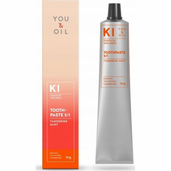YOU&OIL zubní pasta s mandarinkou a mátou, 90 g
