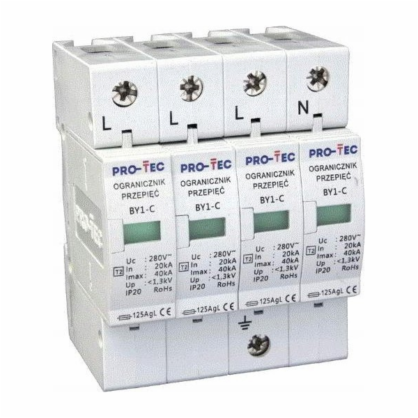 Varistorový svodič přepětí třídy C (II) -BY1-C/4 3221040
