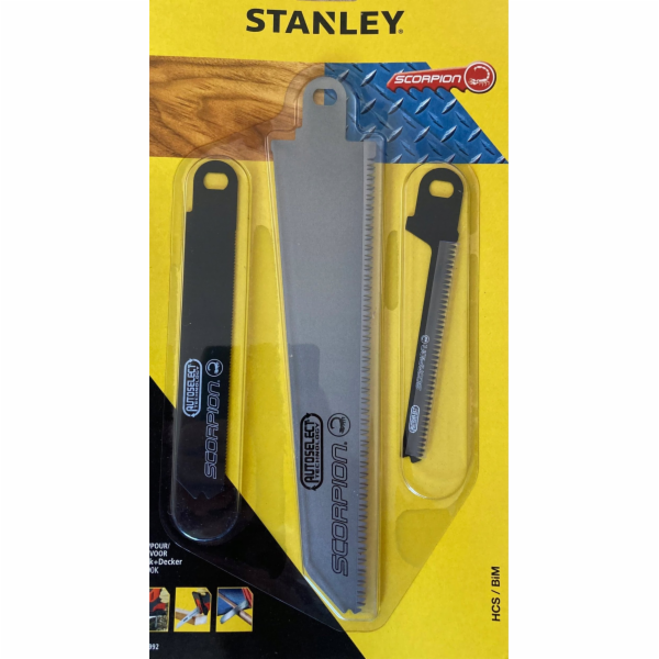 Stanley Pilové kotouče Scorpion HCS/BiM dr/steel 3 ks, C