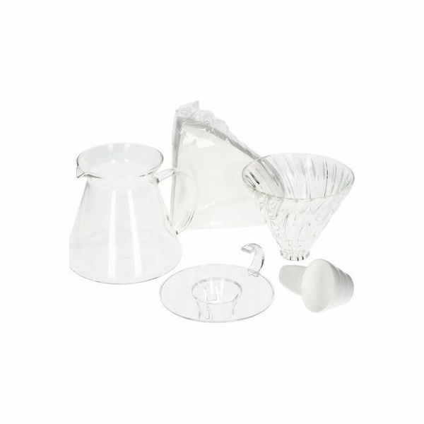 Hario Hario - V60 Glass Brewing Kit - Skleněný dripper + ...